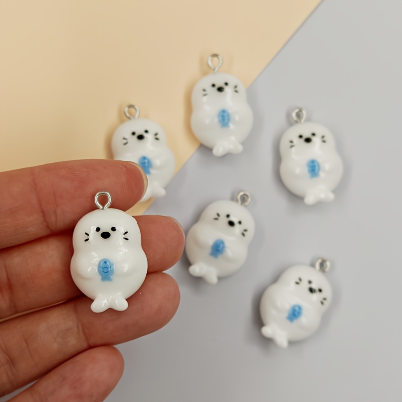 Resin Craft Supplies - 6 pièces de breloques en résine