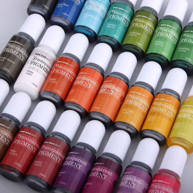 Resin Pigment Set - Pâte de mélange de couleurs de
