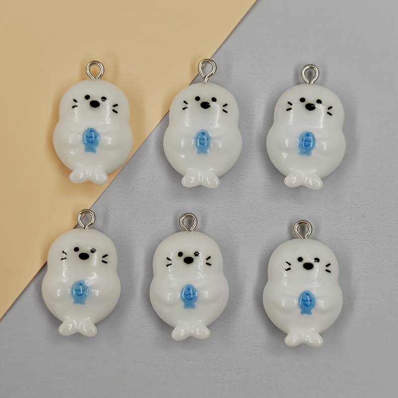 6 pièces de breloques en résin - Resin Craft Supplies avis et prix