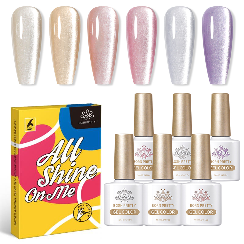 BORN PRETTY Ensemble de 6 vern - Resin Glitter Pack avis et prix