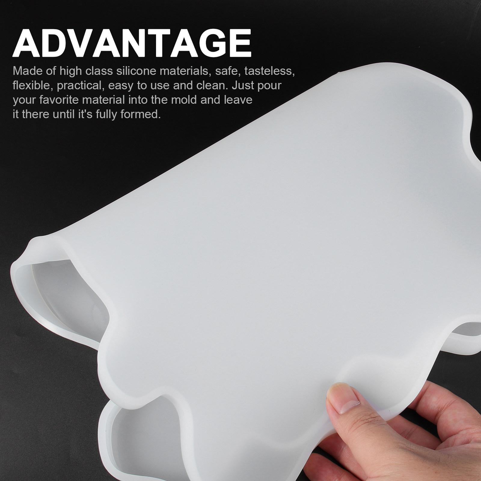 1 ensemble de moules en silico - Serving Tray Mold avis et prix