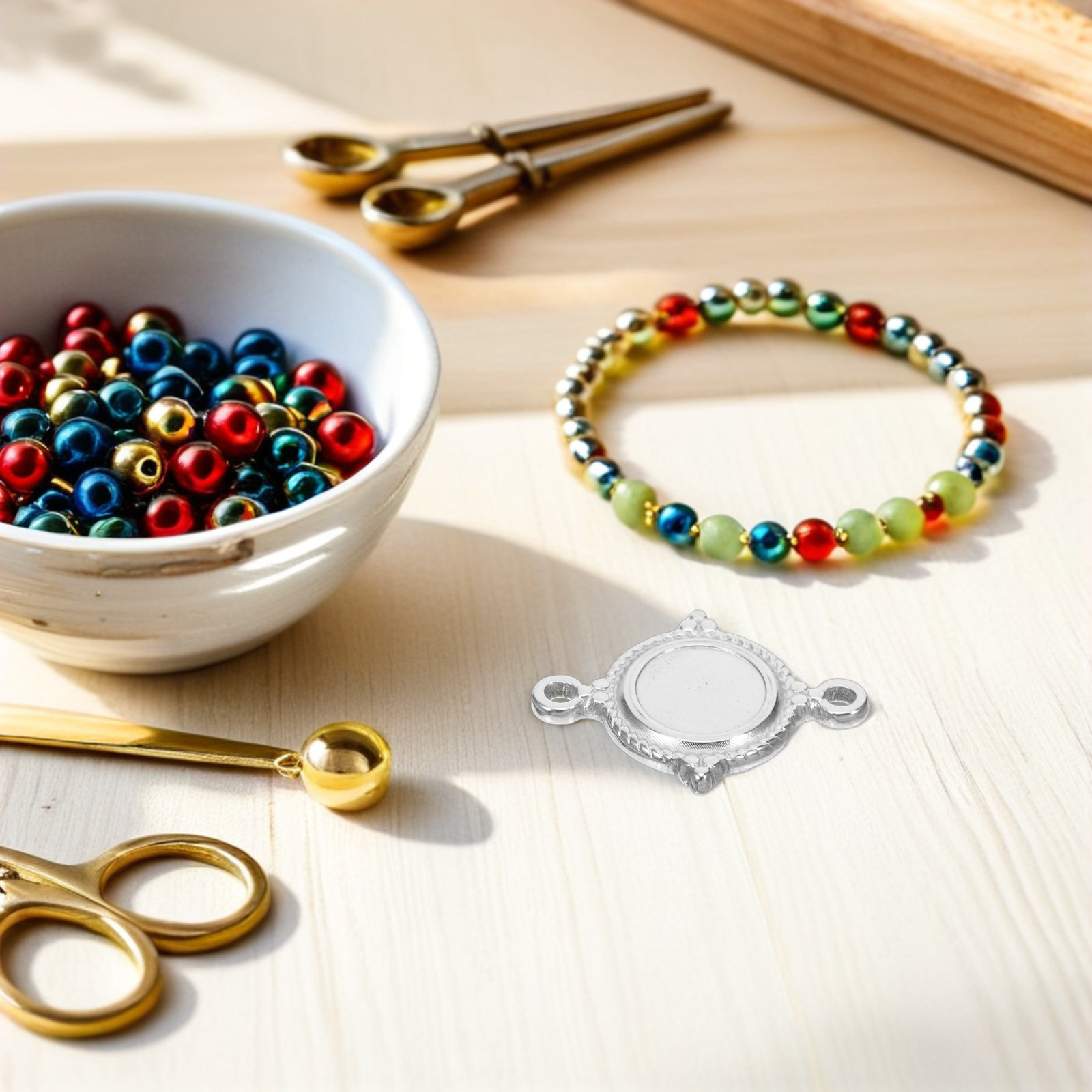 10 pièces, plateaux ronds en a - Bezels Set Pendant avis et prix