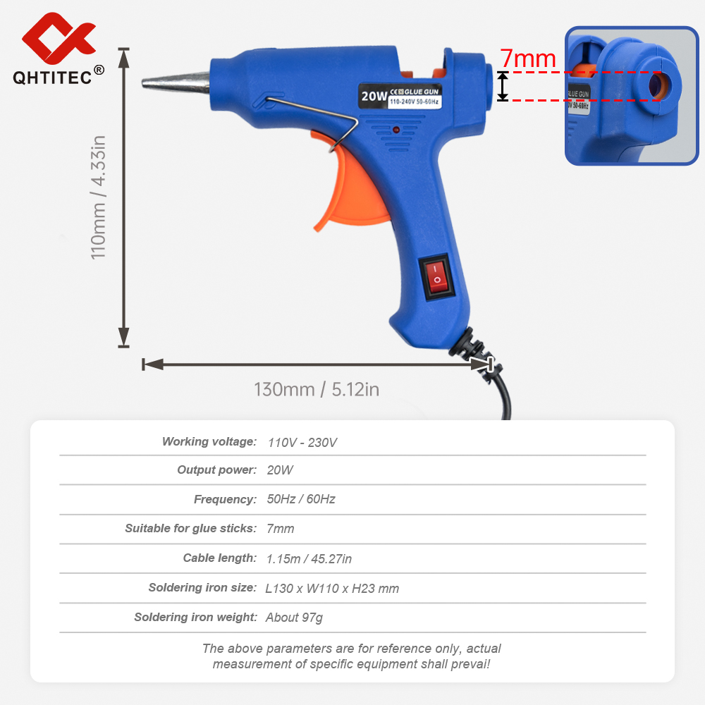 JCD-Pistolet à colle thermofus - Heat Gun Small avis et prix